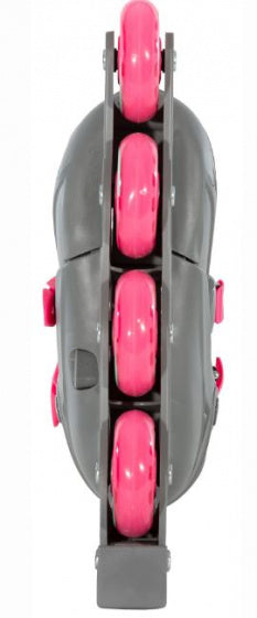 Playlife Inline Skates Riddler Hardboot 82A Grau Größe 31-34
