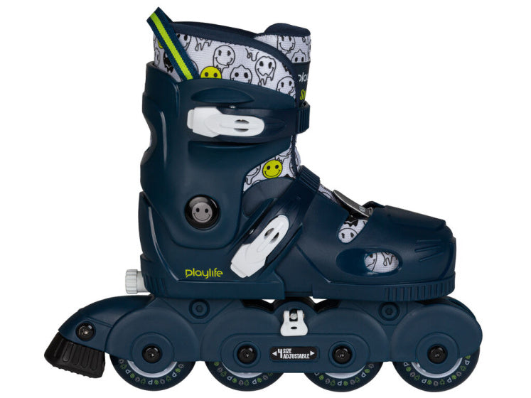 Playlife Smile Jungen Inlineskates Junior dunkelblau Größe 34-37