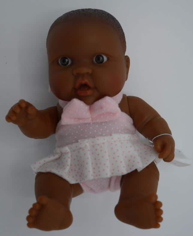 Gebr. Simon Paola Reina Spielpuppe mit rosa Kleid