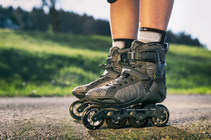 Powerslide Inline Skates Phuzion Radon 80 Softboot 85A Black 39