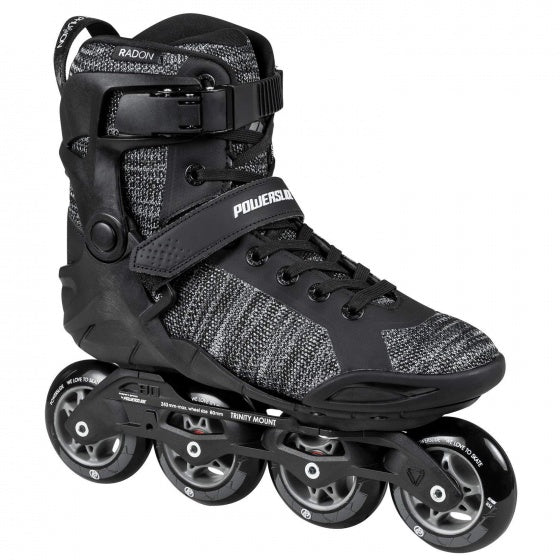 Powerslide Inlineskates Phuzion Radon 80 Dreifaltigkeit Männer Schwarz Größe 37