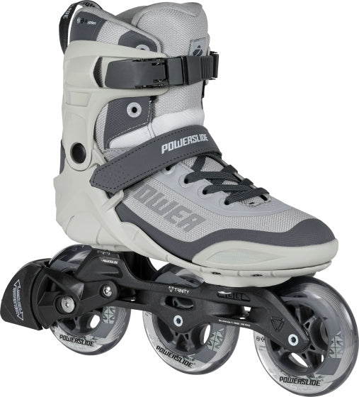Powerslide Phuzion Krypton 100 Inlineskates Softboat Grau Größe 47