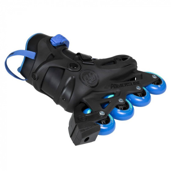 Powerslide One Stargaze Inlineskates 85A Schwarz Blau Größe 29 32