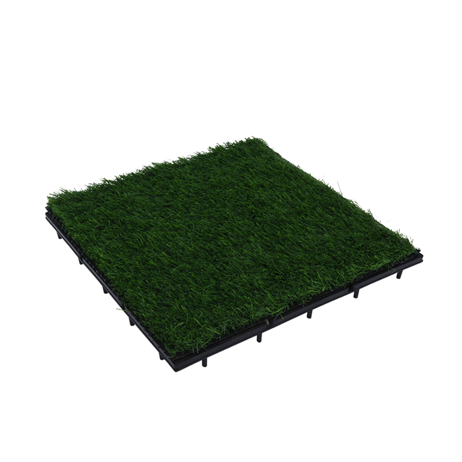 Pro garden terrastegels kunstgras 30x30cm 9 stuks