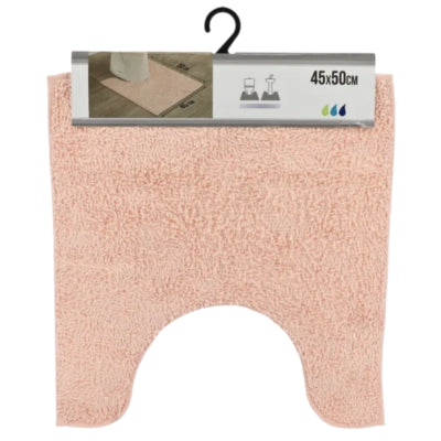 Toilette mattrosa Polyester 45 x 50 cm | 6 Stück