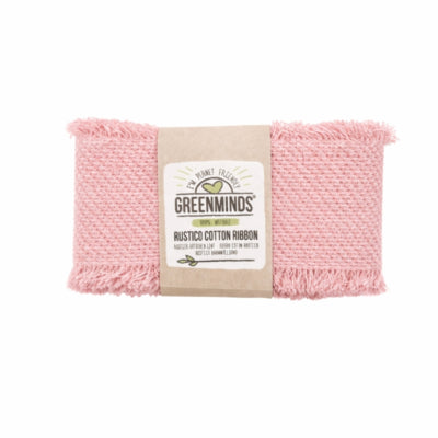 Greenminds Band rustikal rosa 2 m | 30 Stück