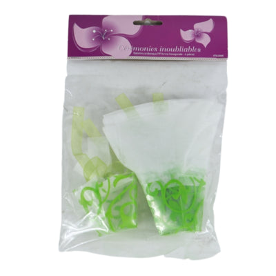 Miss France Geschenkverpackung grün 5 cm 6er Set | 24 Stück