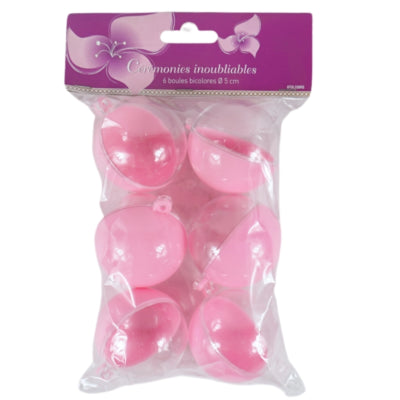 Hängende Kugel rosa 5 cm 6er-Set | 32 Stück