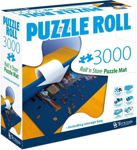 Boosterbox Puzzle Roll – aufrollbare Puzzlematte bis zu 3000 Teile