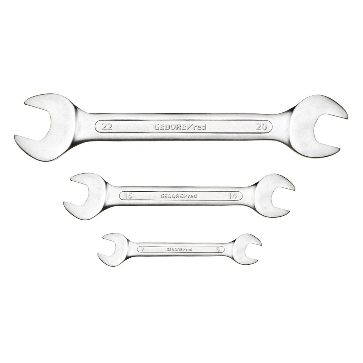 Gedore Red Double Sight Set SW 6-22 Lang 8-Stück
