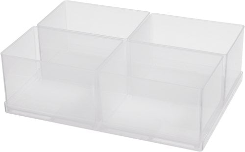 Raaco Insetbox, Größe ba7-1, H: 80 mm, Größe 109x79 mm, 4 Stück 1 Box