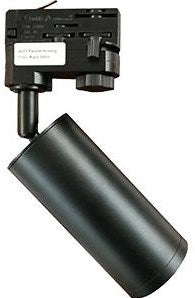 Enzo railspot railspot 3-fase met gu10 fitting zwart - 5050210