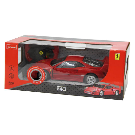 Rastar RC Ferrari F40 Jungen 27 MHz 1:14 Rot