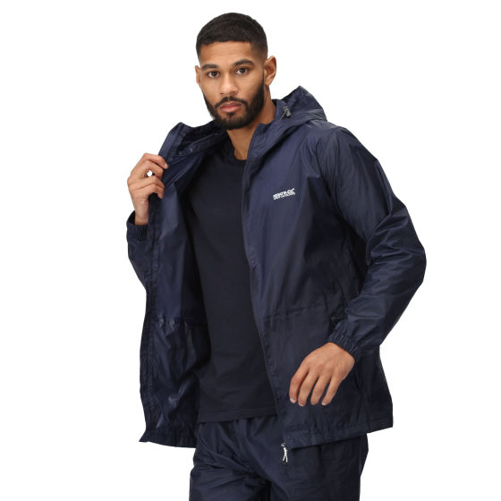 Regatta Jacke III wasserdichte Outdoor -Jacke dunkelblau Größe XL