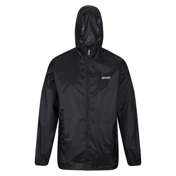Regatta Jacke III wasserdichte Outdoor -Jacke Schwarz Größe L.