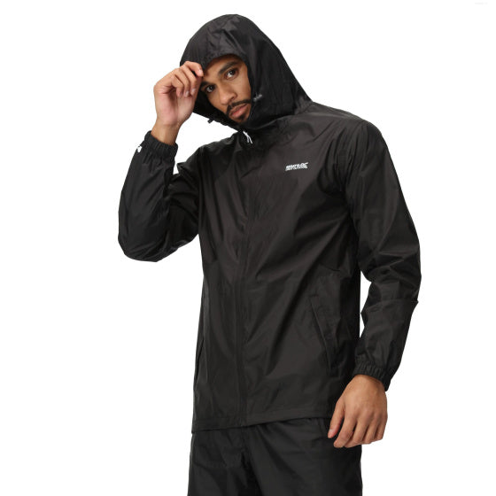 Regatta Jacke III wasserdichte Outdoor -Jacke Schwarz Größe xxl