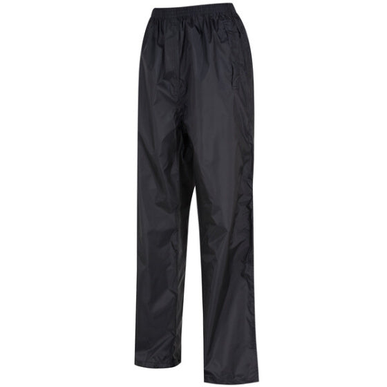 Regatta Pack it o Regenhosen Damen Schwarz Größe s