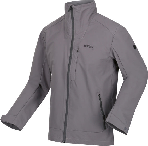 Regatta Overbeoor Softshell Jacke Männer dunkelgraue Größe s