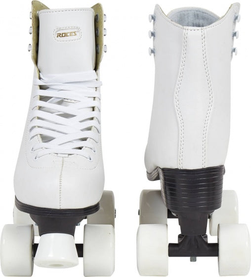 Roces RC1 Rollschuhe, Kunstleder, Mädchen, Weiß, Größe 36-S