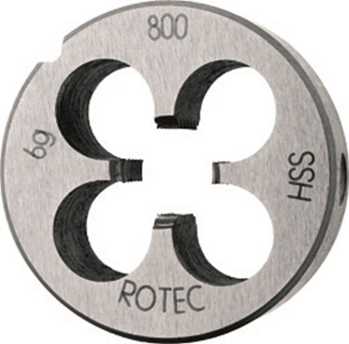 Rotec hss runde schneidplatte din 223 mf m 5x0,5 - 3610505 - 361.0505