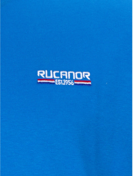 Rucanor Raffi Basic Shirt Round Hals Männer Blau Größe s