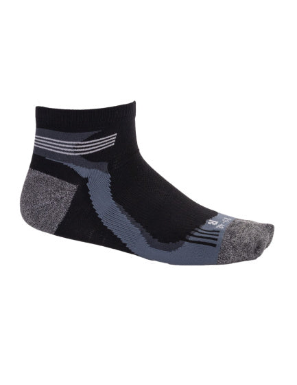 Rucanor Running Socken kurz 2-Pack Schwarz Größe 43-46