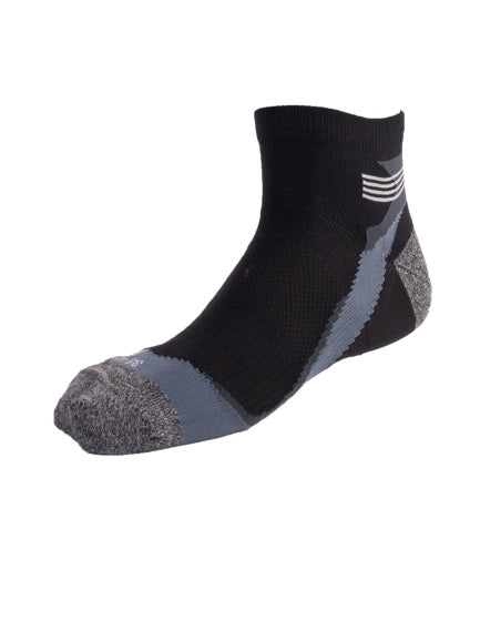 Rucanor Running Socken kurz 2-Pack Schwarz Größe 43-46