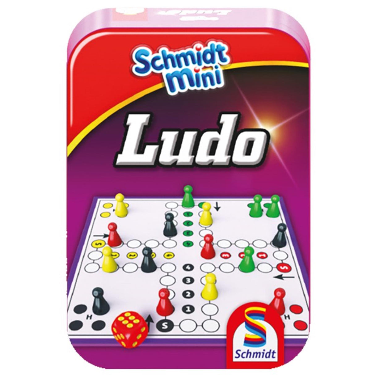 999Games Schmidt Ludo-Spiel in der Dose