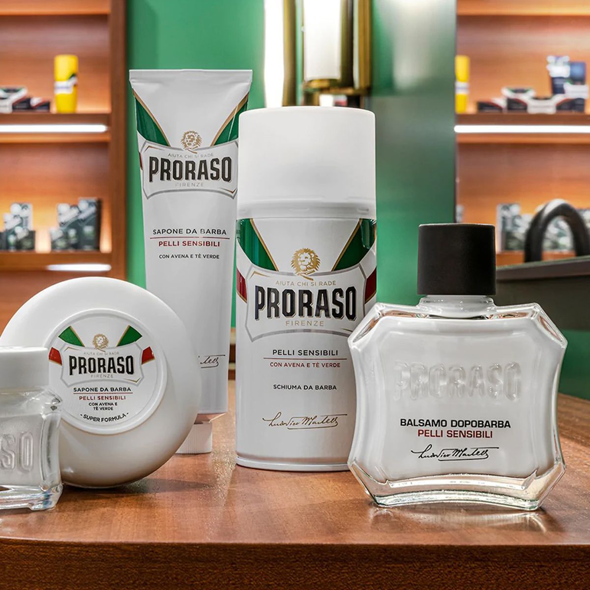 Proraso Rasiercreme Grüntee Tube 150ml