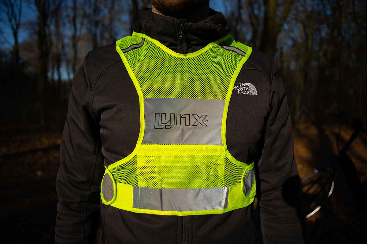Reflexionsweste unisex gelb Größe xl