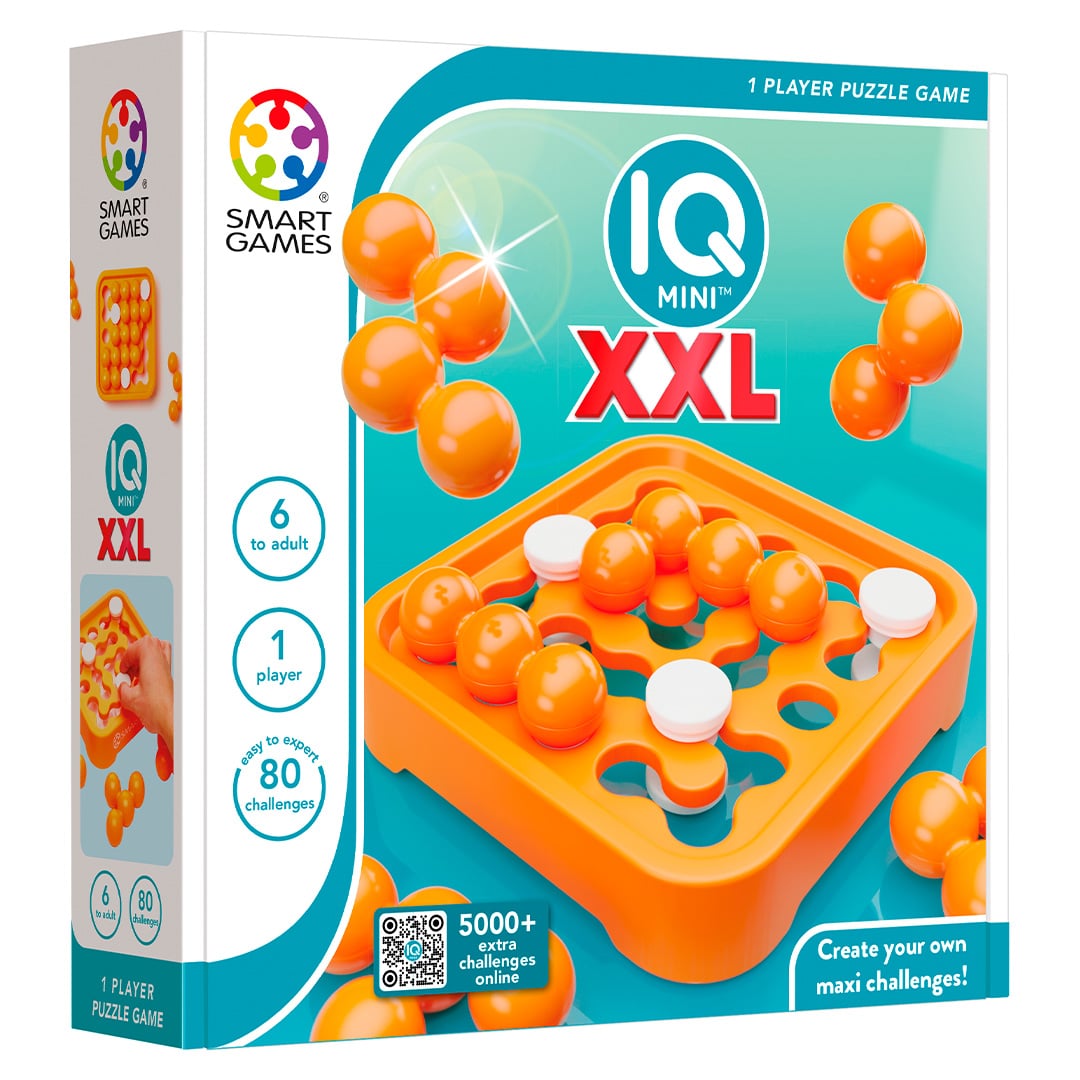 Intelligente Spiele IQ mini XXL erstellen Sie Ihre eigenen Maxi-Herausforderungen
