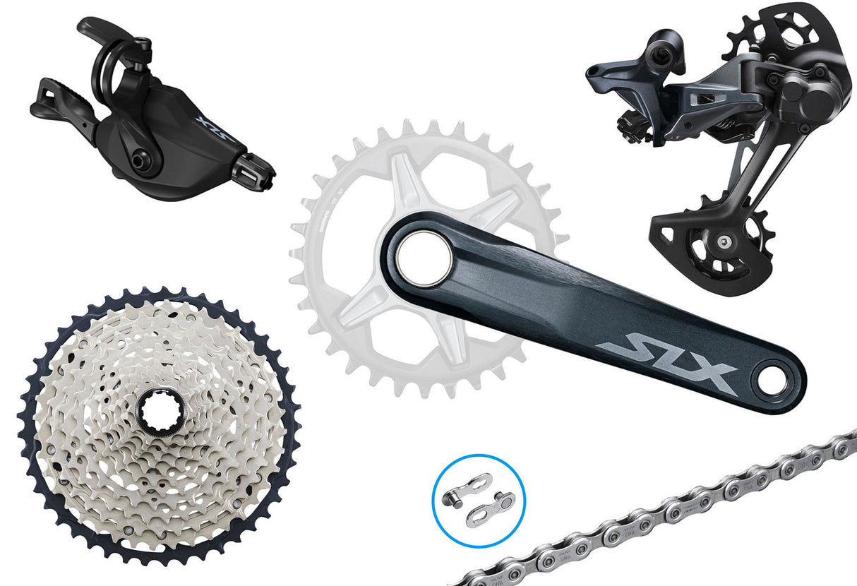 Shimano SLX M7100 1x12-fach Gruppe | 170mm | 10-45 | Klemme