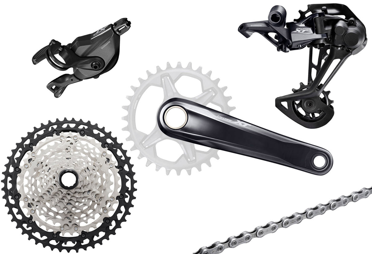 Shimano xt m8100 1x12-fach Gruppenklemme 175 mm 10-51