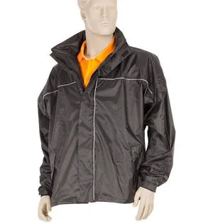 Regenjacke Mirage Luxus schwarz - Größe l