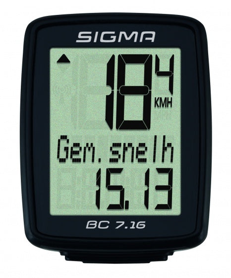 Fahrradcomputer BC 7.16 Schwarz