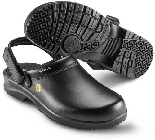 Sika fusion clog esd m. hielriempje ob src - 19467 zwart | zwart | maat 40 - 5703617108262