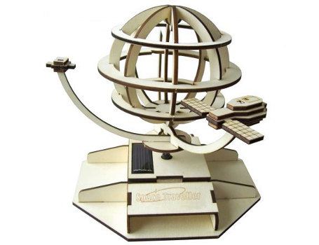 Solexpert Bausatz - Satellit mit Solarpanel