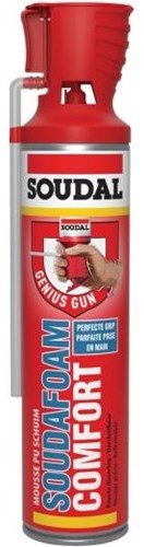 Soudal Soudafoam Komfort | PU-Schaum | Champagner | 600 ml – 123777