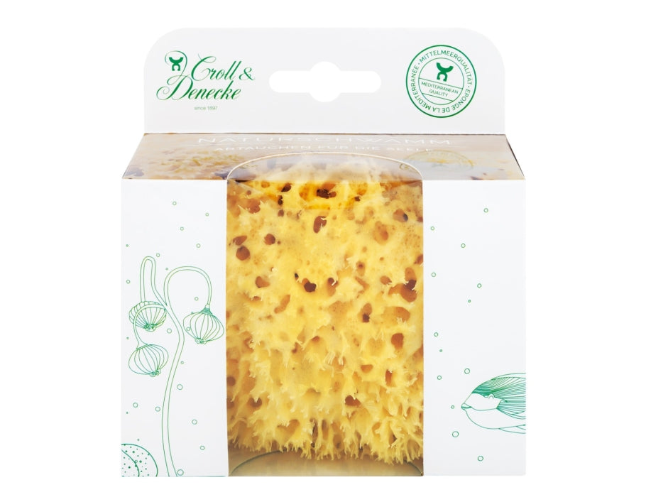 Croll Denecke Naturschwamm in Öko-Geschenkverpackung – Größe M