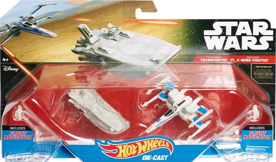 Mattel Hot Wheels Star Wars Transporter vs. X-Wing Fighter