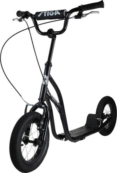 Stiga Sport Air Scooter 12 Zoll Autoped Stiefschwarz
