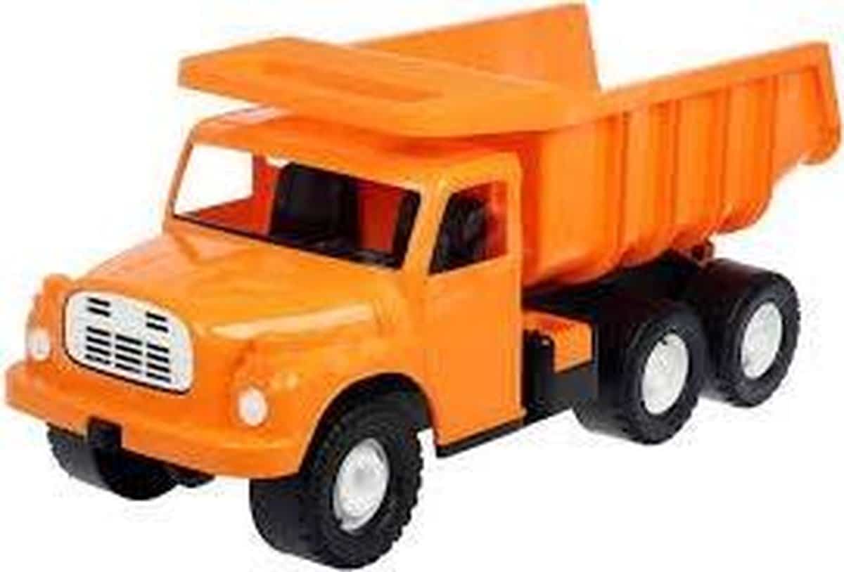 Dinotoys Tatra Kipper LKW orange 71 cm große Tragkraft 100 kg