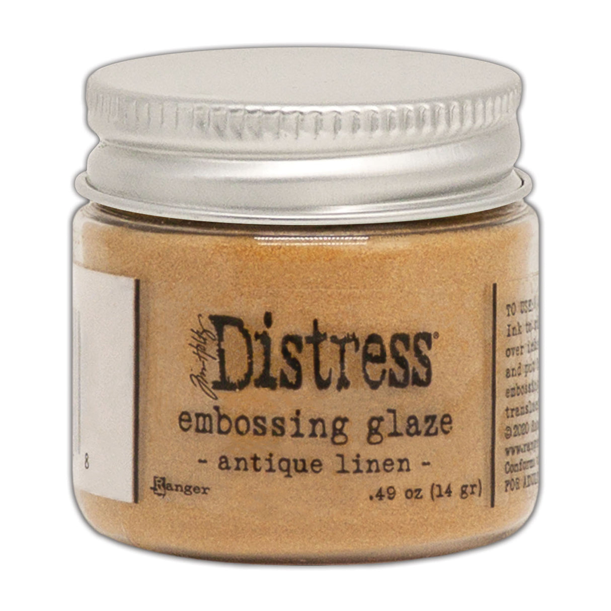 Ranger Tinte Ranger • Tim Holtz Distress-Prägeglasur, antikes Leinen