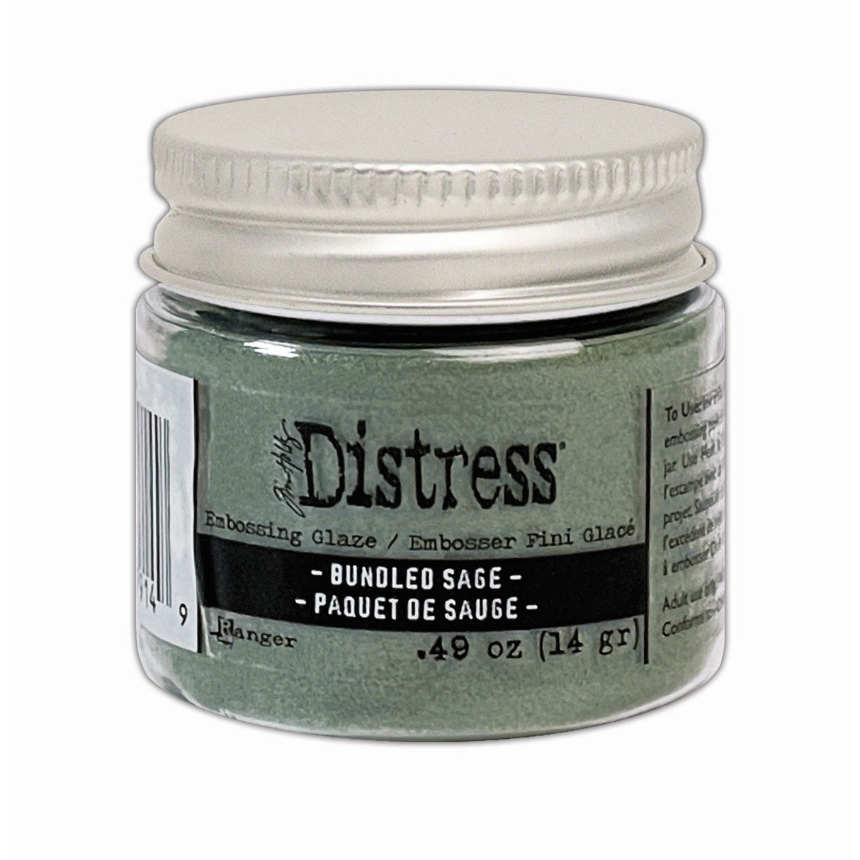 Ranger-Tinte Ranger • Tim Holtz Distress-Prägeglasur gebündelter Salbei