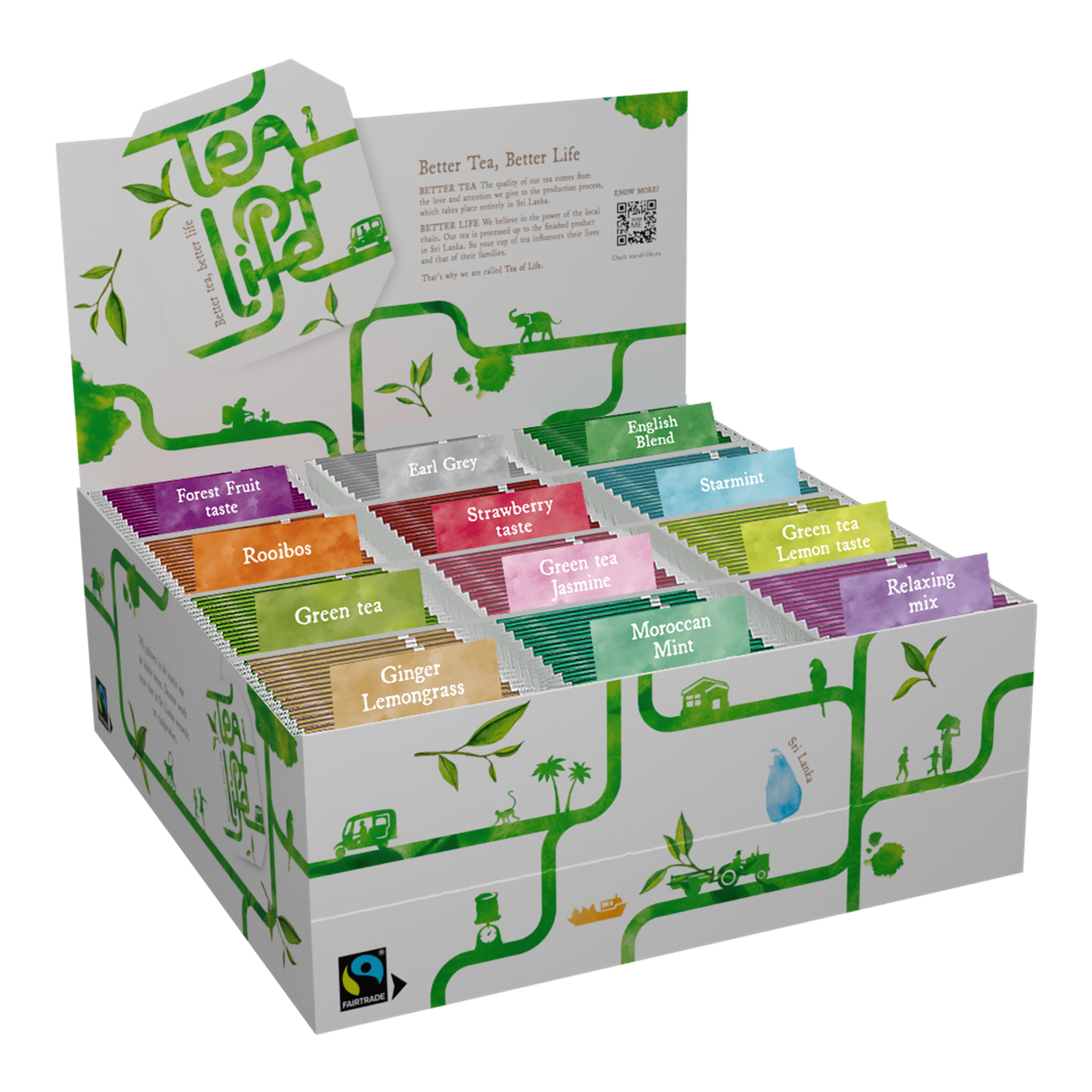Tea of life assortimentsbox (120 stuks)
