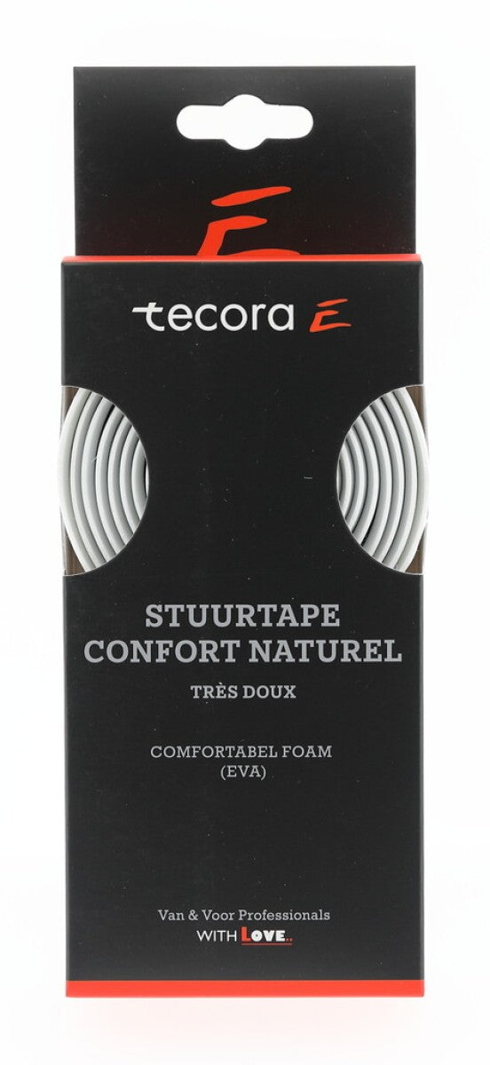 Tecora e Lenkerband Confort Natur, ø2,5x30mm, 1,8m, weiß
