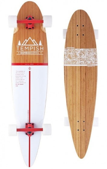 Tempish Longboard Flow 109 x 23 cm leer weiß