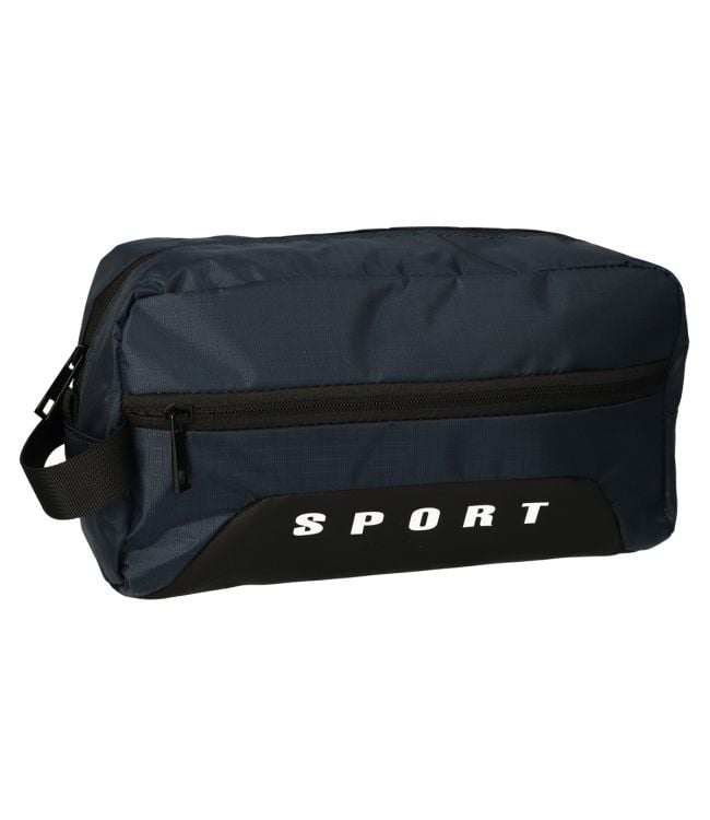 Traveller Kulturbeutel Sportbox blau 30x19,5cm