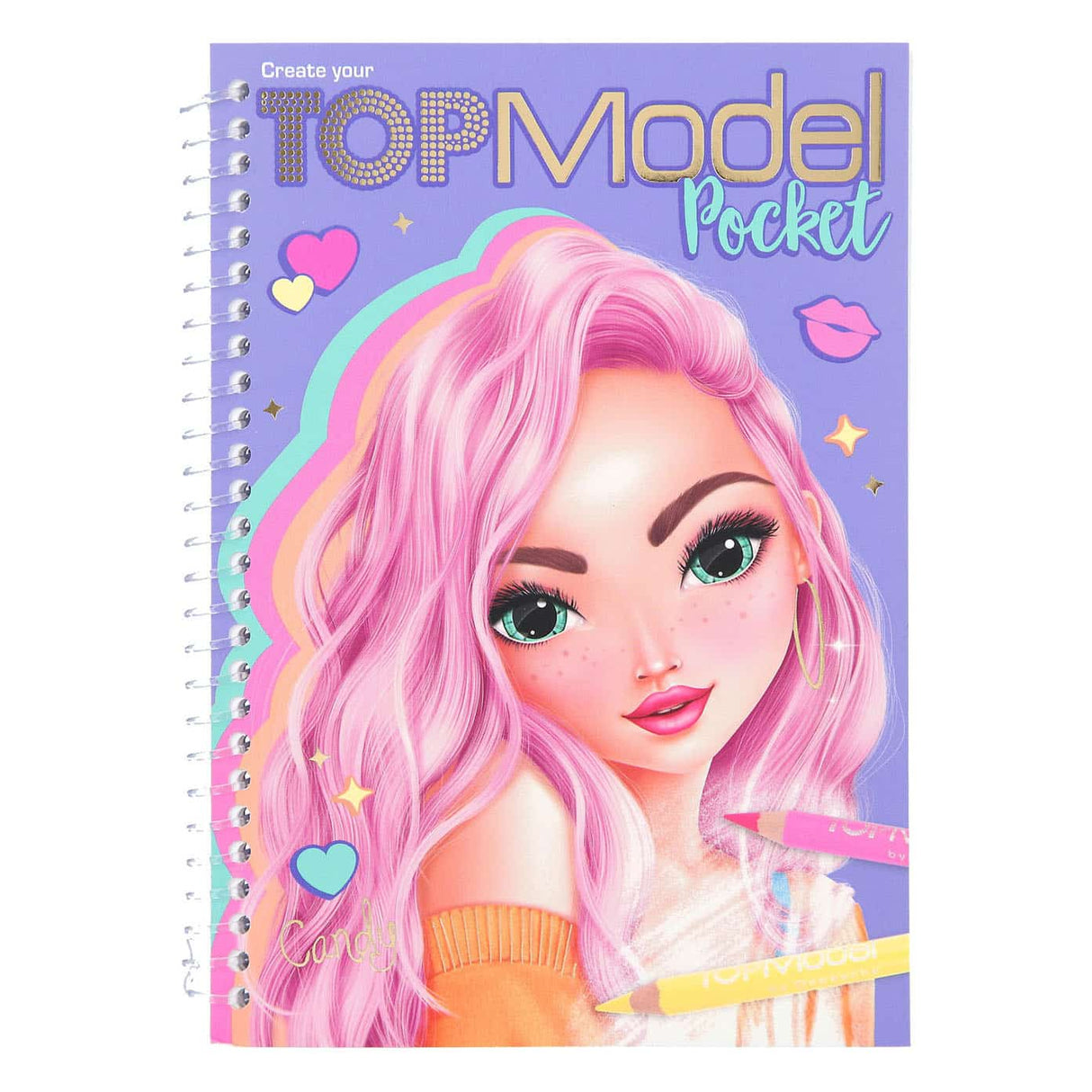 Van der Doelen Topmodel-Taschenmalbuch