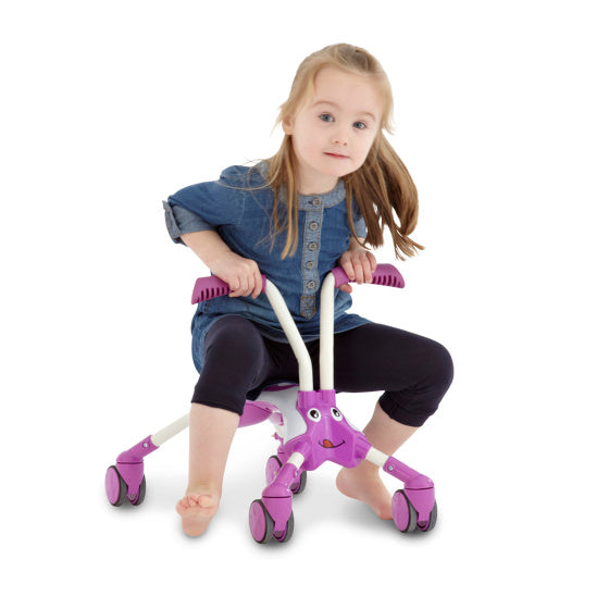 Die Bugs Scramblebug Bubblegum Walking Bike mit 4 Rädern Junior Pink White